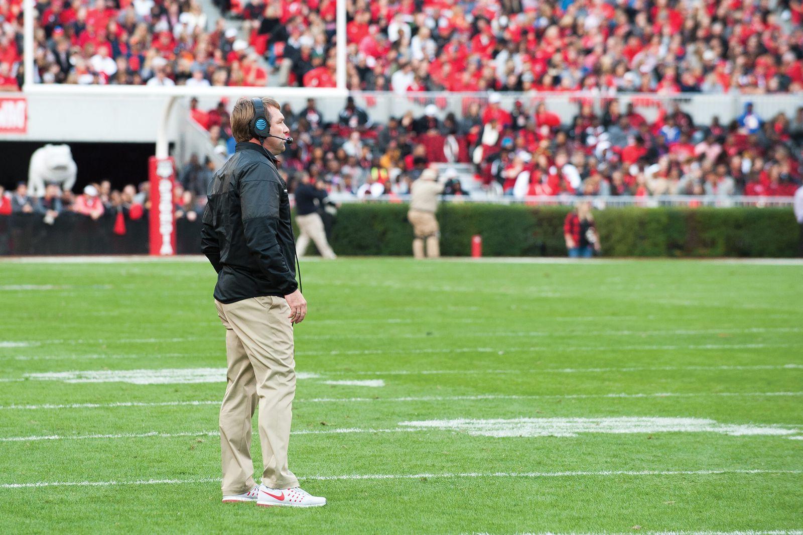 UGA head football coach Kirby Smart